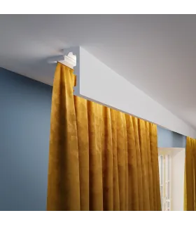 Garnižová stropná lišta Deco LK1 - vhodná pre LED podsvietenie 200cm x 10cm