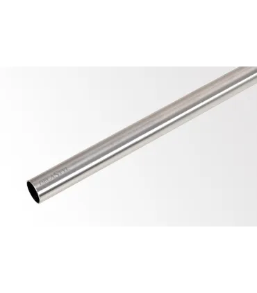 Tyč 240 cm Ø16 mm Efekt nerezová ocel