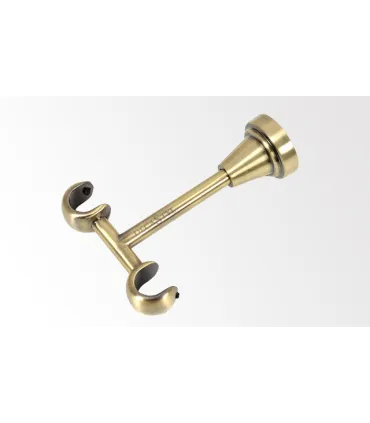 Držiak dvojitý stropný antik  Ø16 mm