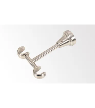 Držiak dvojitý stropný Efekt nerezová oceľ  Ø16 mm