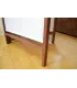 Paraván 4-krídlový biely palisander
