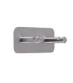 Dvojitý samolepiaci vešiak Inox N007