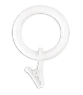 Drevené krúžky na záclonové tyče