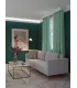 Garnižová stropná lišta Prestige 1 - vhodná pre LED podsvietenie 200x10cm