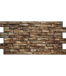 Pvc obkladový umývateľný panel 3d P0013 48.5 x 96 cm