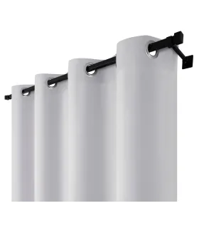 Záves s krúžkami farba Elegantná biela