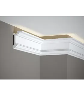 Dekoratívna lišta na strop MD137 200 x 9.6 x 5.5 cm Mardom - vhodná pre LED podsvietenie