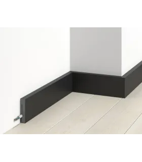 Podlahová lišta čierna MD359Black 200x7x1.6 cm Mardom