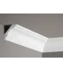 Dekoratívna lišta na strop MDB167 200x5.5x5.5 cm Mardom