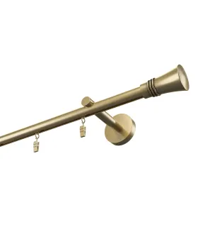 Profilová hliníkova garniža jednoduchá Elegant Antik capri