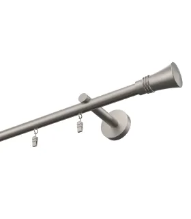 Profilová hliníkova garniža jednoduchá Elegant Satin Capri