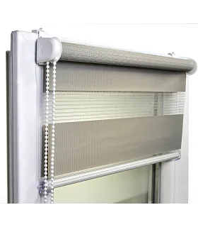 Roleta Deň a Noc prémiová séria Sivá