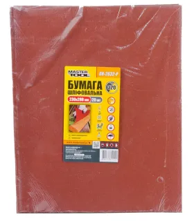 Vodotesný brúsny papier 20ks MASTERTOOL P320 230x280 mm 08-2632-Р