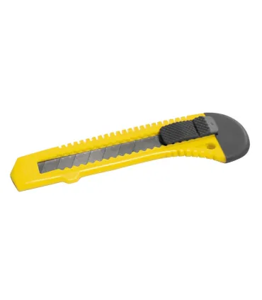 Nôž MASTERTOOL s odlamovacou čepeľou 18 mm, tlačidlová svorka 17-0518