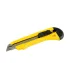 Nôž s odlamovacou čepeľou MASTERTOOL 18 mm, kovové vodidlá, tlačidlová svorka 17-0528