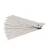 Čepeľ noža náhradná MASTERTOOL odlamovacia 25 mm 6 segmentov 10 ks 17-0543
