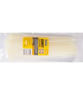 Páska sťahovacia MASTERTOOL na káble, nylon 4,8*250 mm, biely 100 ks balenie 20-1814