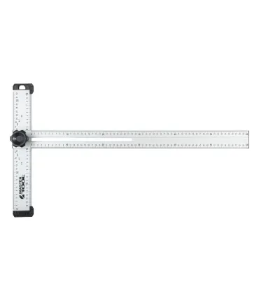 Uholník krížový na sadrokartón MASTERTOOL nastaviteľný hliníkový 600*360 mm 30-3511