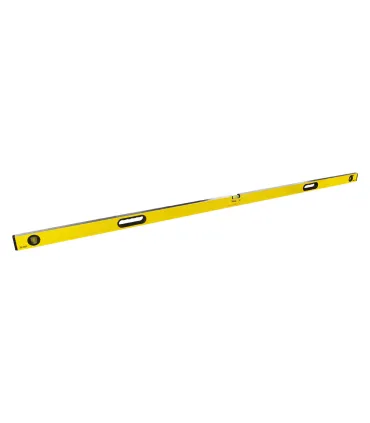 Vodováha hliníková MASTERTOOL PROFI stavebná 200 cm 3 libely 0,5 mm/m 0,03° gumový úchyty 36-2003