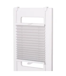 Roleta Plisé Extra séria bez vŕtania Svetlo šedá