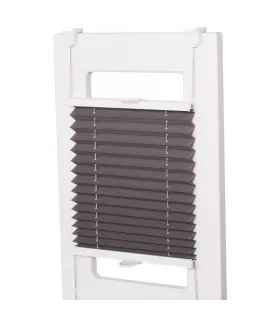 Roleta Plisé Extra séria bez vŕtania Šedá