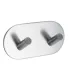Dvojitý samolepiaci vešiak Inox 60507-21