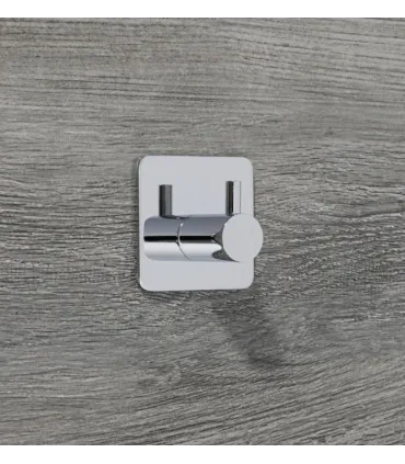 Jednoduchý samolepiaci vešiak z leštenej nehrdzavejúcej ocele, Séria 1