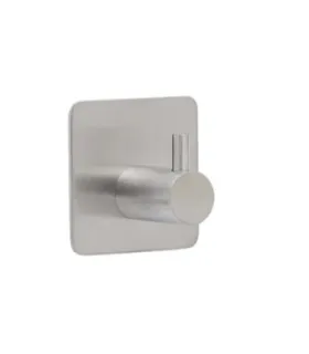 Jednoduchý samolepiaci vešiak  z leštenej nehrdzavejúcej ocele, Base 220, 61602-21