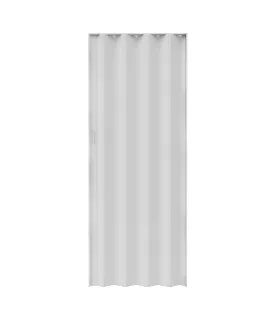 Zhrňovacie dvere plné Biele