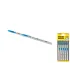 Plátky do priamočiarej píly MASTERTOOL HCS pre kov čisté rovné strih 21TPI/132 mm 5 ks 14-2813