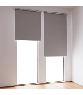 Termo BLACKOUT roleta na panoramatické okno Svetlo šedá