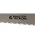 Pílka na drevo MASTERTOOL dierovka 8TPI MAX CUT 300 mm, kalený zub, 2D ostrenie, leštená čepeľ 14-2722